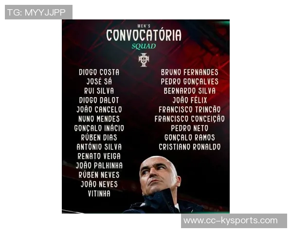 葡萄牙国家队10月集训名单公布C罗领衔众星菲利克斯B费入选坎塞洛缺席